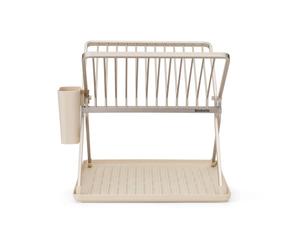 Brabantia Egouttoir à vaisselle pliable Sinkside 37 cm Soft Beige