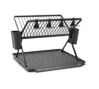 Brabantia Egouttoir à vaisselle pliable Sinkside 51 cm Gris foncé