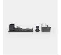 Brabantia - Égouttoir pour la vaisselle - Gris - Kit 4 pièces