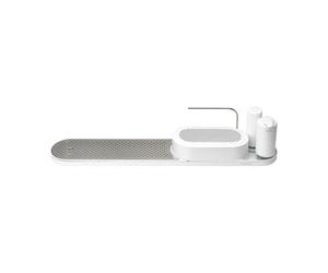 Brabantia Égouttoir-organisateur d'évier SinkStyle. ensemble 4 pièces Mineral Fresh White