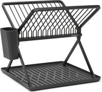 brabantia Égouttoir Pliable - Gris foncé