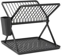 Brabantia Égouttoir à vaisselle pliable Sinkside – 37 cm – Gris foncé
