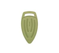 Brabantia - Filet de Repassage - Tapis de Repassage Résistant à la Chaleur - Silicone Flexible de Protection - Repose-Fer - Facile à Ranger - Max, 220°C - Calm Green - 28,5 x 0,5 x 15 cm