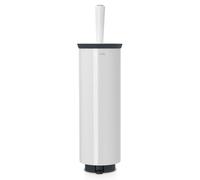 Brabantia Garniture WC & Brosse, Brosse à WC, Brosse à WC De Luxe, Acier inoxydable Blanc, 483325