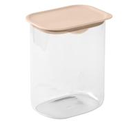 Brabantia Grande boîte de conservation pour aliments secs de 2 litres avec cuillère à mesurer intégrée, conçue pour les céréales, l'avoine ou les ingrédients de pâtisserie dans les garde-manger