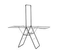 Brabantia HangOn Droogrek - 25 meter - met Stang - Matt Black (403521)