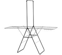 Brabantia HangOn Droogrek - 25 meter - met Stang - Matt Black (403521)