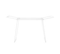 Brabantia Étendoir à Linge HangOn Too, 22 mètres (Blanc) - Séchoir à Linge Large capacité pour Une Charge complète de Machine - Étendoir Pliable ne nécessitant Pas de Pince à Linge