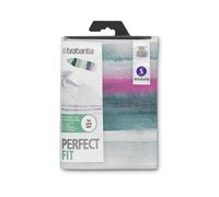 Brabantia - Housse pour Planche à Repasser de Table S, 95 x 30 cm, 2 mm de Mousse, Morning Breeze