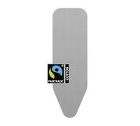Brabantia Housse pour Table à Repasser B, 124 X 38 cm - Coton, Mousse 4mm & Feutre 4mm - Silver