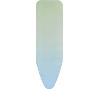 Housse pour Table à Repasser Brabantia Taille B 124 x 38 cm - Soothing Sea | Couche supérieure 100% Coton avec Rembourrage en Mousse de 2 mm | pour Tables à Repasser de Taille B | Durable et Lavable