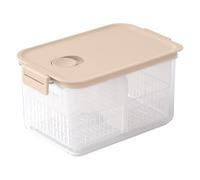 Brabantia Keep Fresh Récipient pour réfrigérateur 2,8 l avec séparateur et panier, convient pour les légumes, la salade ou les produits plus grands dans les réfrigérateurs