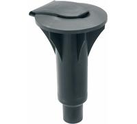 Brabantia Kunststoff Bodenanker, Befästigung für Topspinner und Lift-O-Matic, 45 mm, Schwarz, 296789