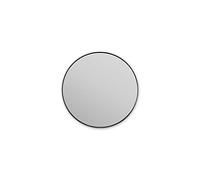 Brabantia - Miroir de Salle de Bains Mindset - Zoom 5X pour Une Vue Précise - Support Magnétique - Miroir Amovible - Montage Mural - Matériel de Fixation Inclus - Infinite Grey - ⌀ 20,4 cm