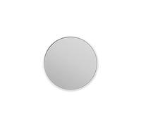 Brabantia - Miroir de Salle de Bains Mindset - Zoom 5X pour Une Vue Précise - Support Magnétique - Miroir Amovible - Montage Mural - Matériel de Fixation Inclus - Fresh White - ⌀ 20,4 cm