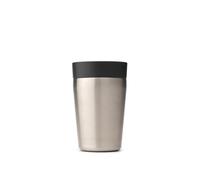 Brabantia - Mug Isotherme Make & Take Dark Grey (0.2L) étanche & Isotherme avec Couvercle Smart Click. Garde les Boissons Chaudes pendant 3 Heures & Froides pendant 6 Heures.
