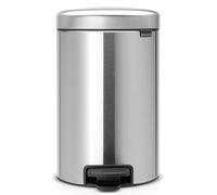 Brabantia NewIcon poubelle 12 l acier-noir 112041