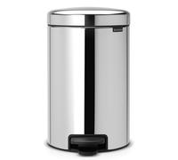 Brabantia NewIcon poubelle 12 l acier-noir 113581