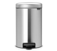 Brabantia NewIcon poubelle 12 l acier-noir 113604