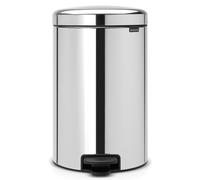 Brabantia NewIcon poubelle 20 l acier-noir 113987
