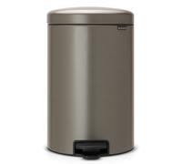 Brabantia NewIcon poubelle 20 l gris 114045