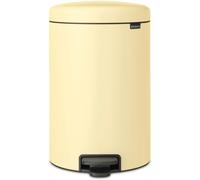 Poubelle à pédale coloris jaune Brabantia NewIcon 20 L