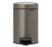 Brabantia NewIcon poubelle 3 l gris 113246