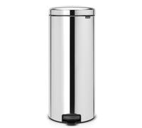 Brabantia NewIcon poubelle 30 l acier-noir 114366