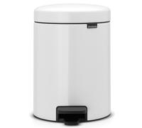 Brabantia NewIcon poubelle 5 l blanc-noir 112065