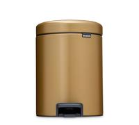 brabantia Poubelle à Pédale Newicon 5L - Warm Brass