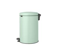 Brabantia NewIcon Poubelle à pédale - 20 litres - seau intérieur en plastique - jade green 233920