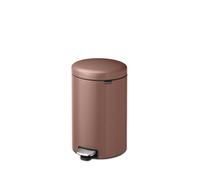 Brabantia NewIcon Poubelle à pédale - 20 litres - seau intérieur en plastique - satin taupe 234026