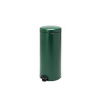 Brabantia NewIcon Poubelle à pédale - 30 litres - seau intérieur en plastique - vert pin 304088