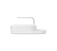 Brabantia - Organiseur pour évier avec un Design Compact pour les Éponges et la Brosse à Vaisselle, avec un plateau d'Égouttage en sillicone antidérapant pour l'Écoulement de l'eau.