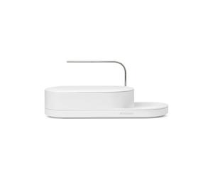 Brabantia - Organiseur pour évier avec un Design Compact pour les Éponges et la Brosse à Vaisselle, avec un plateau d'Égouttage en sillicone antidérapant pour l'Écoulement de l'eau.