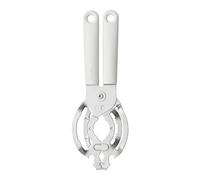 Brabantia - Ouvre-tout - Ustensile de Cuisine Polyvalent - Ouvre-Boîte de Conserve, Bocaux, Bouteilles - Accessoire Cuisine en Acier Inoxydable - Décapsuleur de Haute Qualité - Light Grey