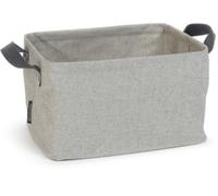 Brabantia Panier à linge pliable 35 L – Plie à plat, revêtement résistant à l'eau – Gris