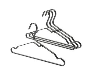 Brabantia Patère Linn Lot de 4 Noir