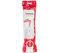 Brabantia Sacs poubelle PerfectFit Y – 20 L – 20 sacs – Blancs