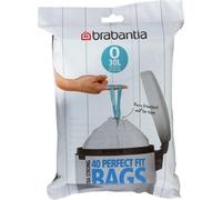 Brabantia PerfectFit Sacs poubelle type O 30 L, 40 pcs