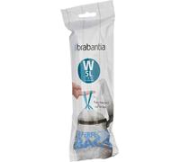 Brabantia 116681 PerfectFit Sac de poubelle pour NewIcon Plastique Blanc 0,1 x 33,5 x 34 cm