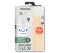 Brabantia Housse de table à repasser PerfectFlow 124x38 cm Mousse 8 mm Spring Bubbles Taille B
