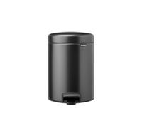 brabantia Poubelle à Pédale Newicon 5L - Confident Grey