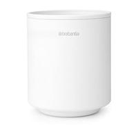 Brabantia - Porte-Brosse à Dents Mindset - Ne se Raye Pas - Facile à Nettoyer - Résistant à la Corrosion - Accessoire de Salle de Bain - Organisateur - Fresh White - 9,4 x 8,1 x 8,1 cm