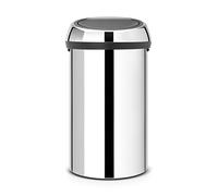 Brabantia Poubelle 60L, Inox Brillant