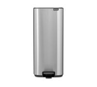 brabantia Poubelle à Pédale "Bo Waste Bin", 30L - Matt Steel Fingerprint Proof
