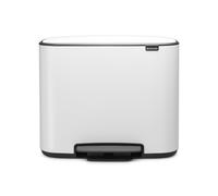 Brabantia Poubelle à pédale Bo 36 l Blanc