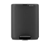 brabantia Poubelle à Pédale "Bo Waste Bin", 7L - Mineral Infinite Grey