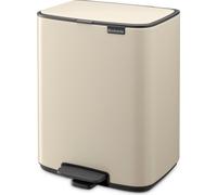 brabantia Poubelle à Pédale "Bo Waste Bin", 12L - Soft Beige