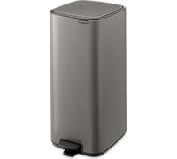 brabantia Poubelle à Pédale "Bo Waste Bin", 30L - Platinum